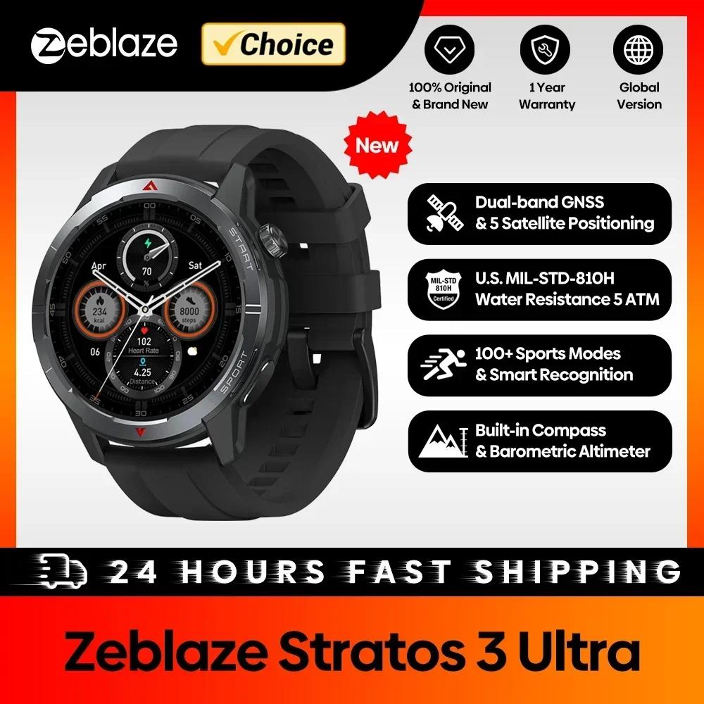 Zeblaze Stratos 3 Ʈ GPS Ʈ ġ,  ħ  ,   GNSS, ȭ ȭ Ȯ   ð, ǰ